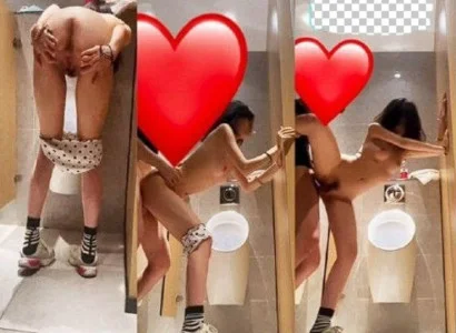 Cả hai vụng trộm em người yêu trong WC